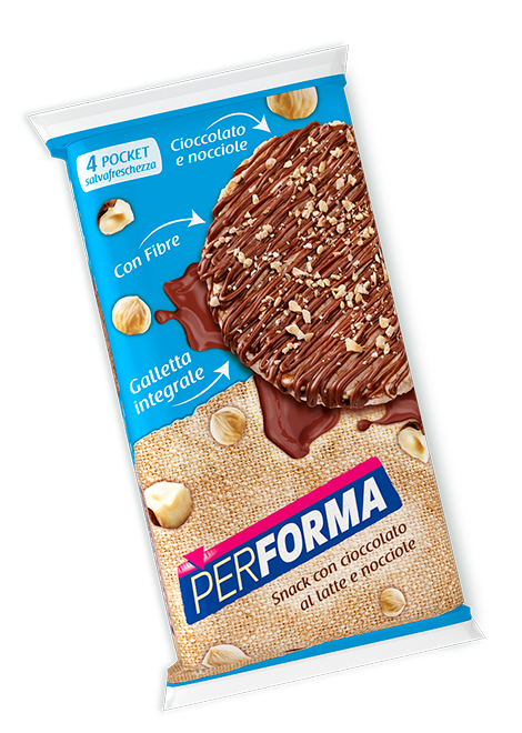 Gallette con Cioccolato al Latte e Nocciole