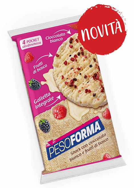 Gallette con Cioccolato Bianco e Frutti di Bosco