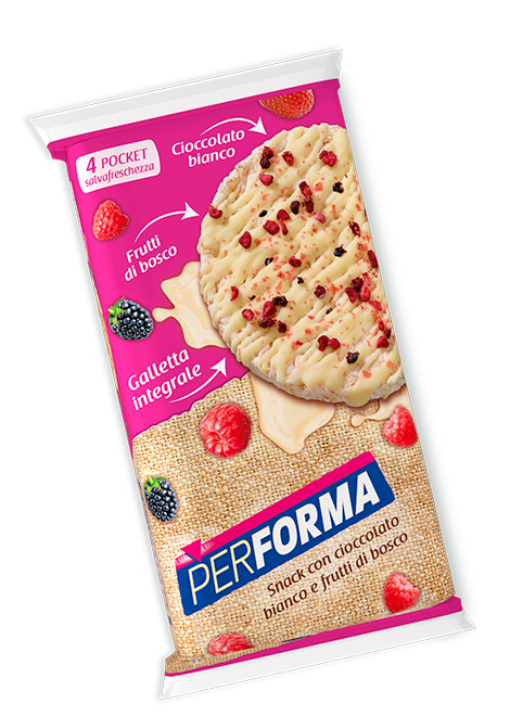 Gallette con Cioccolato Bianco e Frutti di Bosco