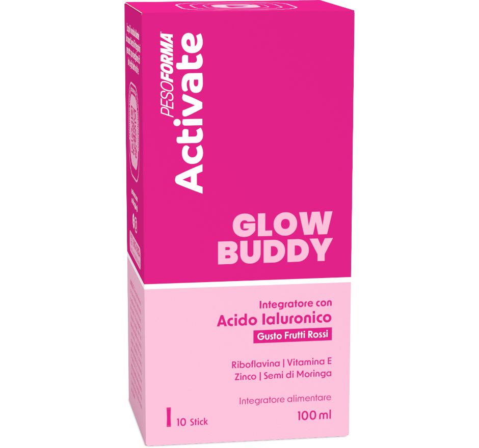 Glow Buddy – Integratore con Acido Ialuronico - Pesoforma