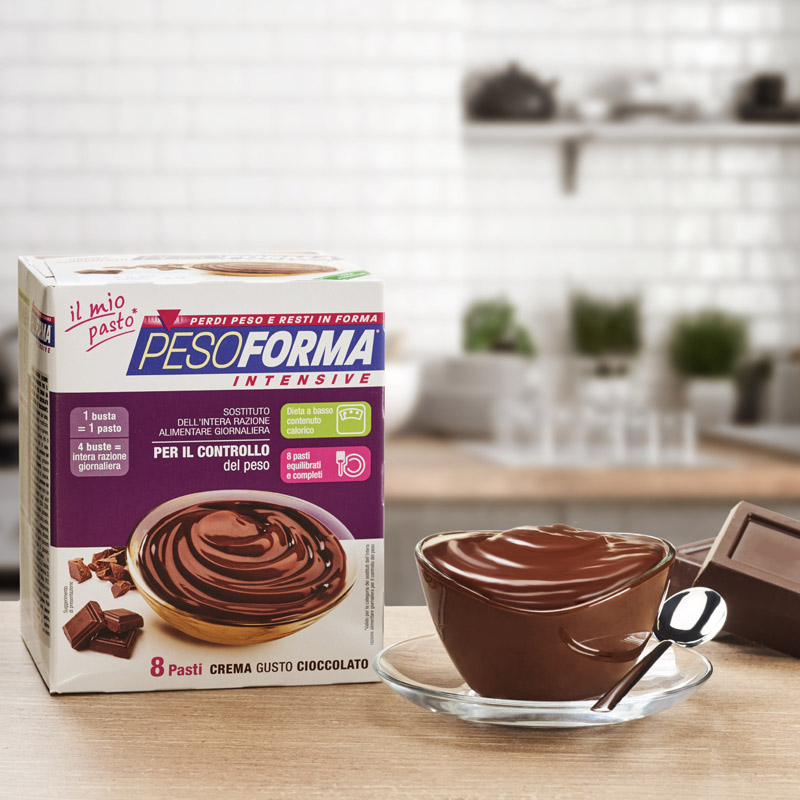 Crema Intensive Gusto Cioccolato - Pesoforma