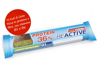 La nuova Barretta Choco Pistacchio Pesoforma BeActive!