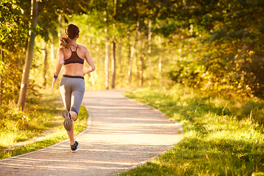 benefici mindful running
