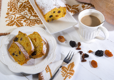 Plumcake alla zucca con gocce di cioccolato