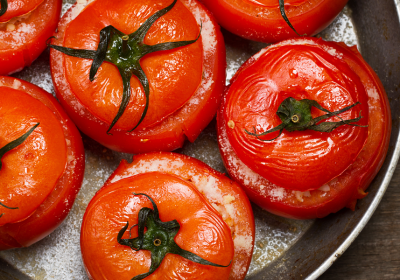 Pomodori ripieni di verdura cotta