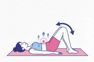 Esercizio Ponte per il pavimento pelvico