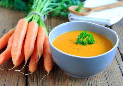 Vellutata di carote light
