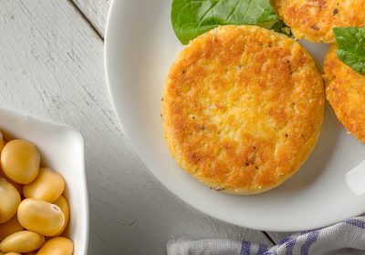 Hamburger vegani di lupini e spinaci