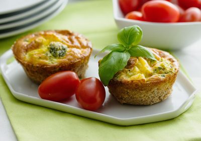 Mini quiches alle verdure