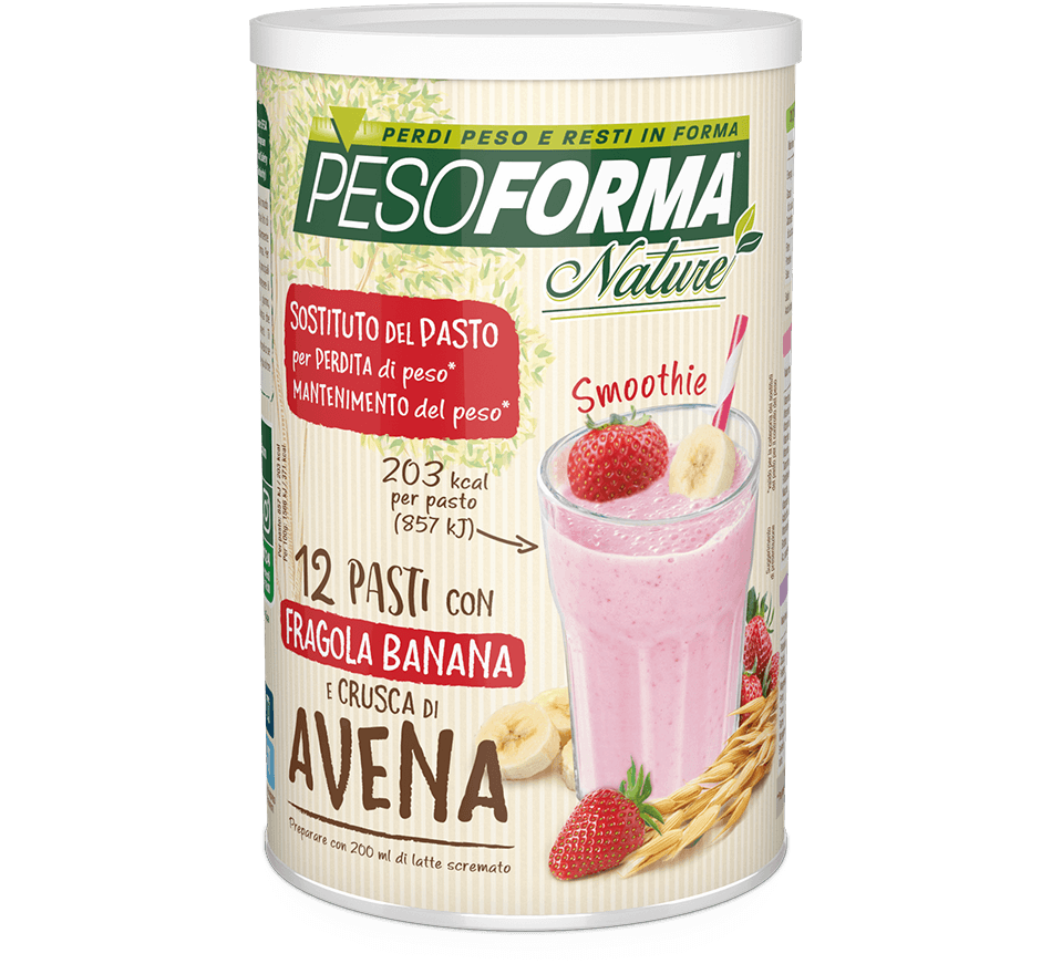 Smoothie Fragola e Banana - Pesoforma