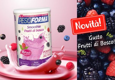 Nuovo Smoothie ai Frutti di Bosco Pesoforma: la pausa di freschezza che ti conquisterà!